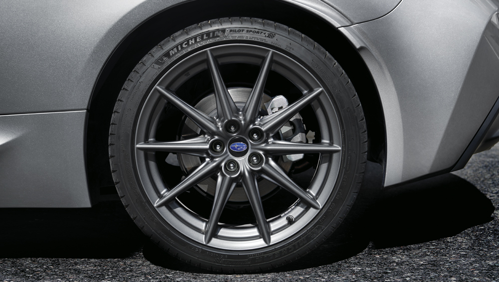 Subaru BRZ 2022 Des freins, des roues et des pneus inspirés par la piste