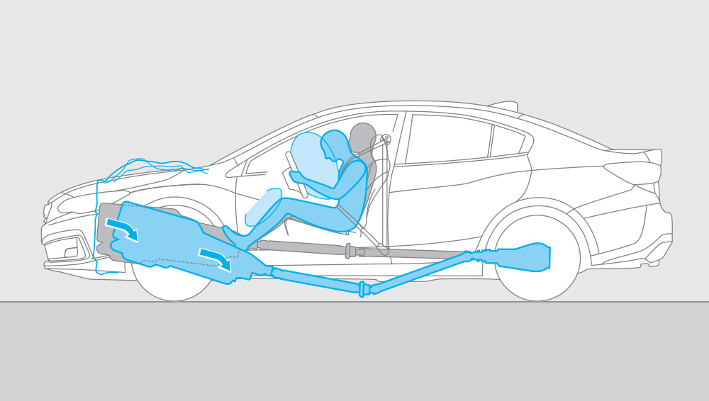 Subaru Impreza 2022 Séparation du moteur